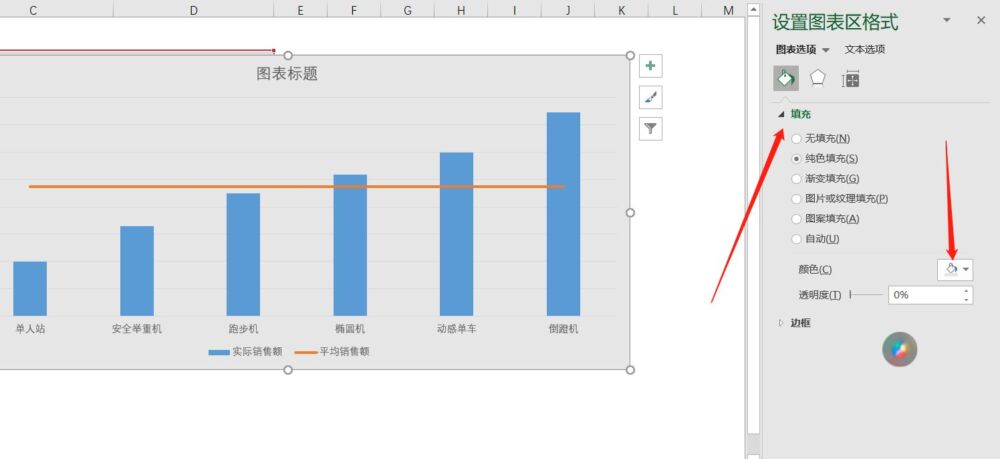 利用Excel中的AVERAGE函数制作带平均线的柱形图