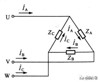 三相交流电的星形与三角形连接知识