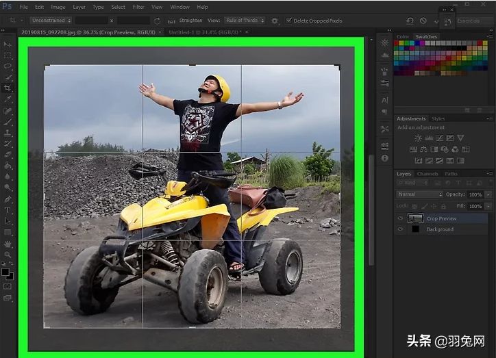 在PhotoShop上剪辑图像的方法、PS剪辑照片技巧教程