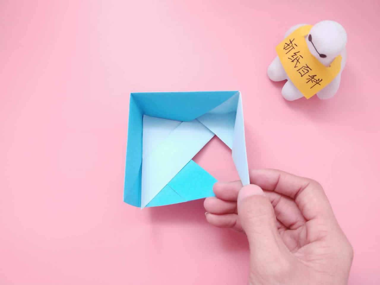 手工折纸漂亮的收纳盒、礼品盒，做法简单一学就会，手工折纸教程