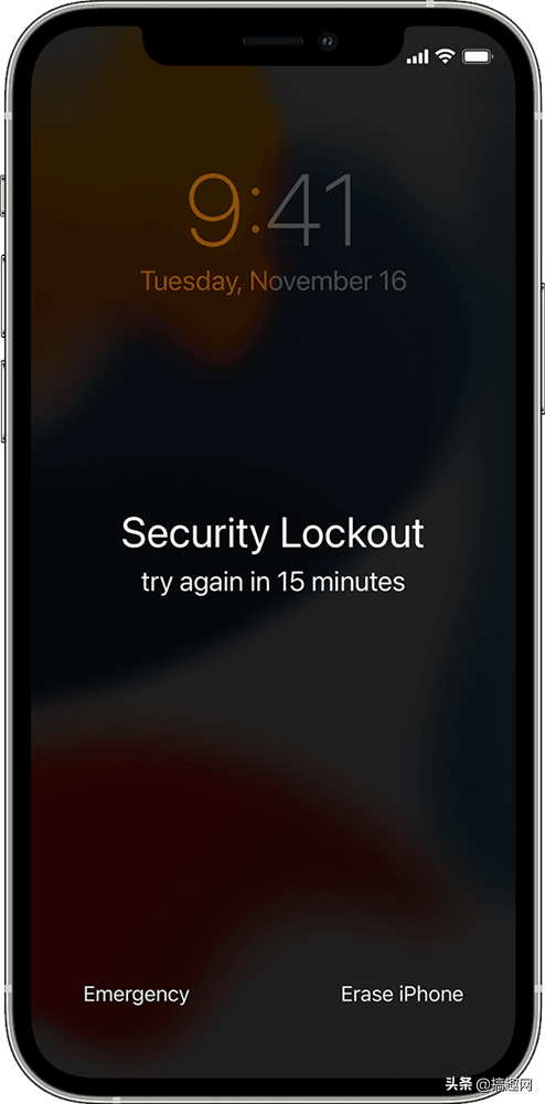 锁屏密码忘记被停用 通过Apple ID重置锁屏密码方法