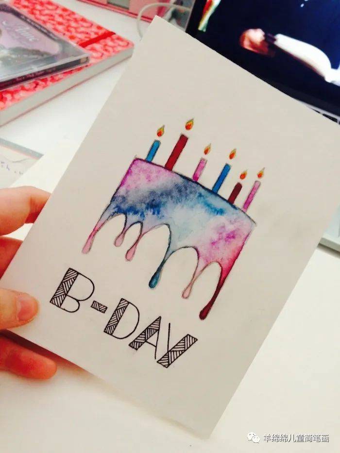上百幅精美的生日贺卡，帮你画出最个性的生日礼物